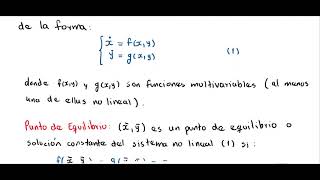 14 Puntos de equilibrio ceroclinas en Sistemas No Lineales [upl. by Mena]