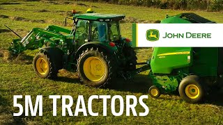 Redefined 5M Tractors  John Deere [upl. by Ahsihat]