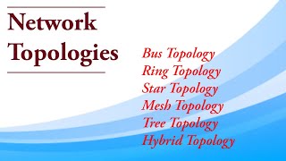 Network Topologies  Tamil [upl. by Kcirdle]