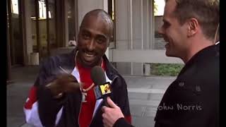 1996 2PAC At Snoop Doggs Trial MTV Interview Snippets [upl. by Lahtnero]