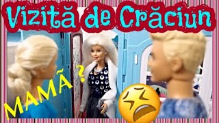 FILM cu păpuși barbie în românăEp1️⃣1️⃣VIZITĂ DE CRĂCIUN😂 [upl. by Jolda]