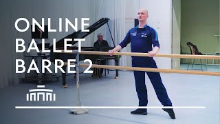 Ballet Barre 2 Online Ballet Class  Dutch National Ballet [upl. by Roseann]