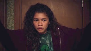 Euphoria 1x01 I Rue takes a drug test [upl. by Labannah]