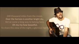 Jason Mraz  93 Million Miles lyrics [upl. by Narak]