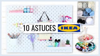 10 ASTUCES DE RANGEMENT IKEA [upl. by Pearce]