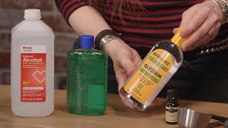 How to Make Hand Sanitizer  DIY  Real Simple [upl. by Yolanthe96]