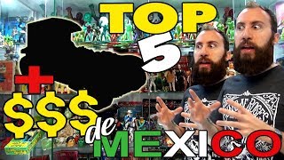 LOS JUGUETES MÁS CAROS Y RAROS DE MÉXICO TOP 5 MOST EXPENSIVE amp RARE MEXICAN VINTAGE TOYS MADHUNTER [upl. by Oahc]