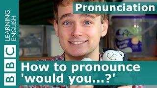 Pronunciation How to pronounce would you [upl. by Aikmat]