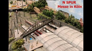 Modell Eisenbahn N spur mit Schattenbahnhof 20 [upl. by Levona74]