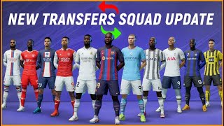 FIFA 22 LATEST SQUAD FILE TRANSFER UPDATE 2223 [upl. by Orva]