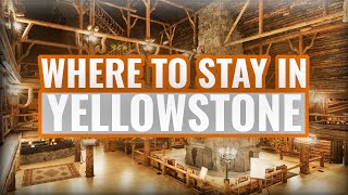 Where to Stay in Yellowstone National Park And Surrounding Areas [upl. by Hamlet]