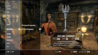 Skyrim  How to Sell the Most Expensive Items Using Riverwood  Guide  Walkthrough [upl. by Damali]