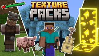 50 BEST Minecraft Resourse Packs Bedrock [upl. by O'Connell221]