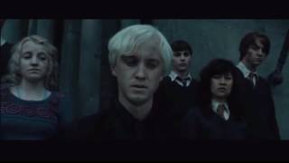 Harry Potter Deathly Hallows Part 2 Nevilles speech extended Malfoy Deleted Scene [upl. by Layman]