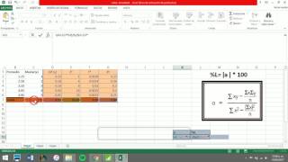 Linealidad en Excel y Minitab [upl. by Wylde]