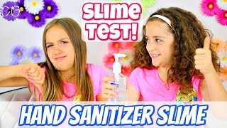 How To Make Slime With Hand Sanitizer Tutorial [upl. by Eissat]