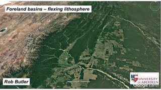 Foreland basins  flexing lithosphere [upl. by Karina]