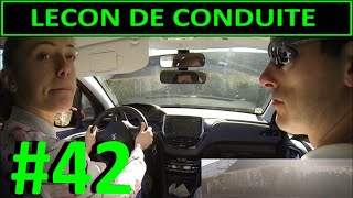 Leçon de conduite 42  Demitour [upl. by Anyd]