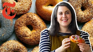 Claire Saffitz Makes Homemade Bagels  NYT Cooking [upl. by Airotna536]