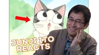 Junji Ito Reacts to Anime Cats  React [upl. by Dyer876]