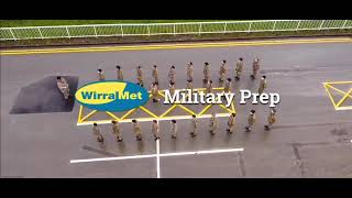 Military Preparation Drill Practice  Drone Footage [upl. by Allin]