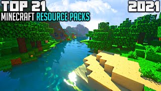 TOP 21 Best Minecraft Texture Packs of 2021 [upl. by Sacksen]