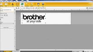 Creating a new label layout using P Touch Editor [upl. by Erastatus492]