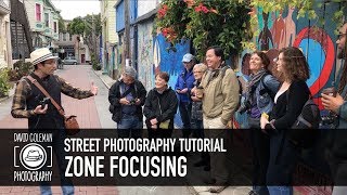 Street Photography Tutorial  Zone Focusing [upl. by Bahr]