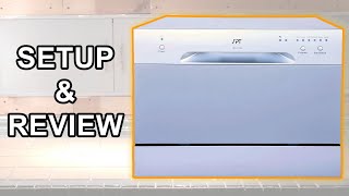 SPT Countertop Dishwasher Setup amp Review  For Small Kitchens [upl. by Llerrah629]