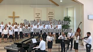 So wie Jesus Christus lasst uns gesonnen sein [upl. by Haymo328]