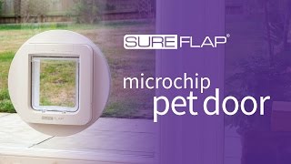 Programming a pet into your SureFlap Microchip Pet Door [upl. by Donell]