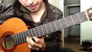 Mujeres Divinas  Vicente Fernandez  Requinto  Tutorial  Leccion de Guitarra Parte 1 [upl. by Illona349]