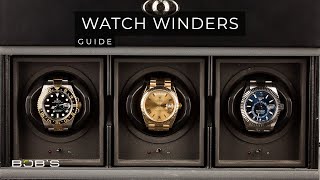 Watch Winders Everything You Need To Know  Bobs Watches [upl. by Kcirdla]