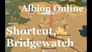 Albion Online  Caerleon to Bridgewatch fast almost safely [upl. by Ydnes]