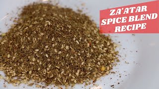 How to make zaatar  Zaatar recipe [upl. by Teriann]