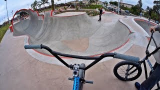 Riding BMX at Unreal California Skateparks [upl. by Sanderson161]