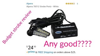 Alpena strobe postz review [upl. by Kenlay949]