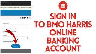 BMO Harris Login How to Sign in to BMO Harris Mobile Banking 2023 [upl. by Arac]