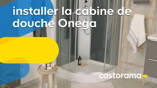 Comment installer la cabine de douche Onega Goodhome  Castorama [upl. by Eiramaneet423]