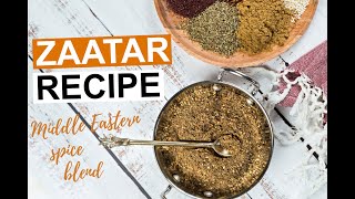 Zaatar Recipe [upl. by Yrtnahc]