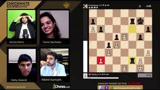 NIKHIL KAMATH vs VISHY ANAND END GAME CHEATING CONTROVERSY [upl. by Relyt]