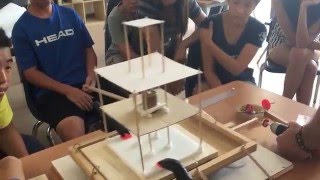 Earthquakeproof Building design Grade 8Science project [upl. by Phox]