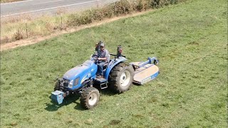 Mowing Pasture to Help it Grow [upl. by Gayner417]