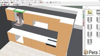 Kitchen Design Software  Pera 3D [upl. by Ahserkal20]