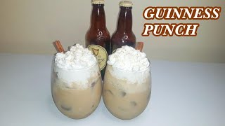 GUINNESS PUNCH  How To Make Jamaican Guinness Punch [upl. by Silden]