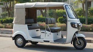 2025 Bajaj RE Electric Auto Rickshaw Revolutionizing Urban Transport [upl. by Berglund]