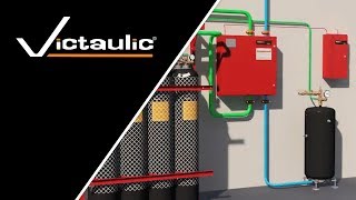 Victaulic Vortex™ Hybrid Fire Extinguishing System Animation [upl. by Schulze]