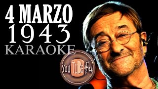 4 MARZO 1943 KARAOKE [upl. by Sadonia]