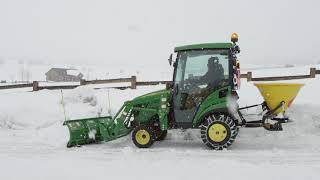 How To Remove Snow 3 Different Ways  John Deere Tips Notebook [upl. by Liahkim]