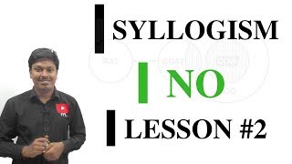 SYLLOGISM LESSON2 NO [upl. by Tarttan]